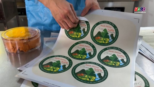 Bánh phồng cá hồi, cá tầm - quà tặng OCOP từ Sa Pa
