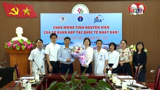Tiếp nhận tình nguyện viên của Tổ chức JICA Việt Nam làm việc tại Bệnh viện Phục hồi chức năng