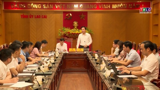 Họp lấy ý kiến xây dựng đề cương báo cáo chính trị trình Đại hội Đảng bộ tỉnh