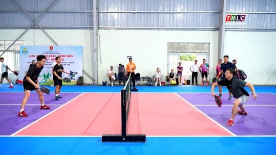 Loạt trận mở màn Giải Pickleball tỉnh Lào Cai mở rộng lần thứ I - tranh Cup Đức Việt Land năm 2025