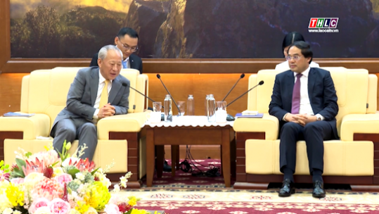Tập đoàn Thái Bình Dương (Trung Quốc) sẵn sàng đầu tư các dự án hạ tầng kết nối cho Lào Cai