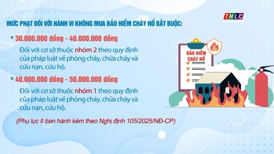Không mua bảo hiểm cháy nổ bắt buộc có thể bị phạt đến 100 triệu đồng