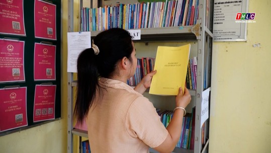 Duy trì hoạt động của tủ sách pháp luật trước yêu cầu chuyển đổi số