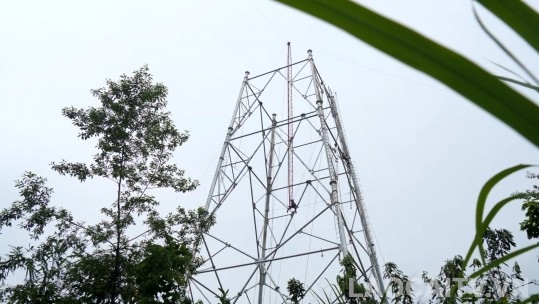 Lào Cai hoàn thành dựng cột tại 17 vị trí dự án 500 kV
