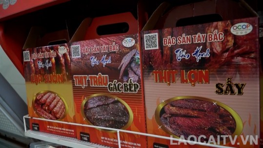 Sản phẩm OCOP từ thịt gia súc được ưa chuộng