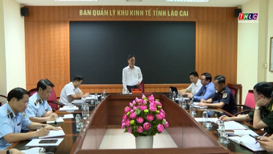 Phó Chủ tịch UBND tỉnh Nguyễn Thành Sinh làm việc với Tổ công tác 1557