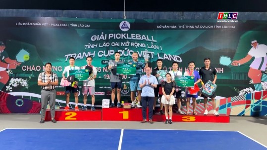 Văn hóa - Thể thao: Dấu ấn giải Pickleball Lào Cai năm 2025 (28/5/2025)