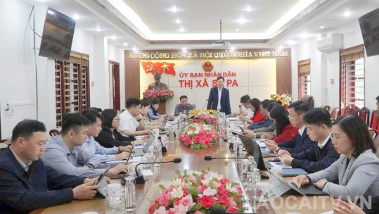 HĐND hai tỉnh Lào Cai và Yên Bái khảo sát tình hình kinh tế - xã hội tại thị xã Sa Pa