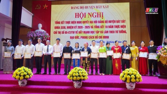 Bát Xát tổng kết thực hiện Nghị quyết Đại hội Đảng bộ huyện lần thứ XXIII