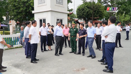 Đoàn công tác của Bộ Nông nghiệp và Môi trường khảo sát các cửa khẩu tại tỉnh Lào Cai