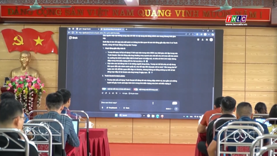 Bắc Hà tập huấn kỹ năng chuyển đổi số và sử dụng trí tuệ nhân tạo (AI)