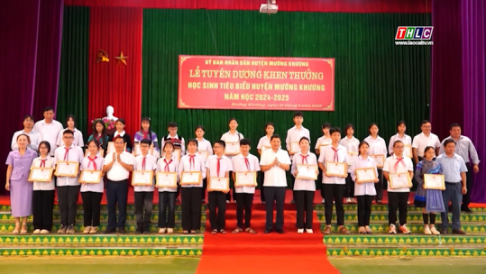 Mường Khương: Tuyên dương, khen thưởng gần 260 học sinh tiêu biểu
