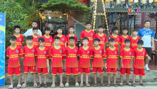 Lào Cai xuất quân tham dự Giải Bóng đá Nhi đồng U11 toàn quốc 2025