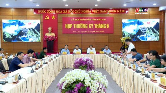 UBND tỉnh họp phiên thường kỳ tháng 6/2025