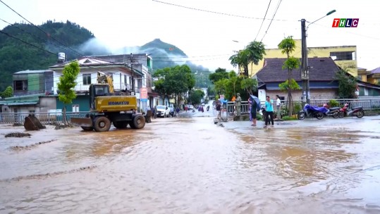 Mường Khương khẩn trương khắc phục thiệt hại do mưa lớn cục bộ