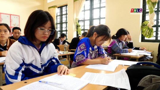 Các trường THPT trong tỉnh tăng tốc ôn thi tốt nghiệp cho học sinh