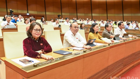 Quốc hội thông qua Nghị quyết về sắp xếp đơn vị hành chính cấp tỉnh, cả nước còn 34 tỉnh, thành