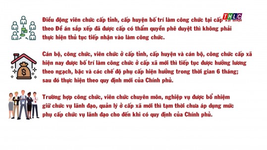 Hướng dẫn mới về điều động viên chức cấp tỉnh và huyện về làm công chức cấp xã mới