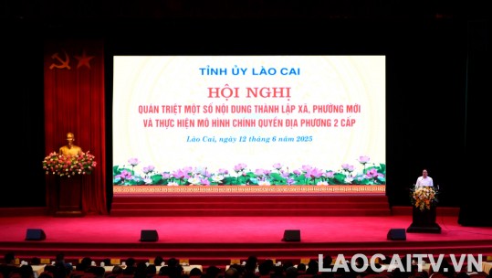 Hội nghị quán triệt một số nội dung thành lập xã, phường mới và thực hiện mô hình chính quyền địa phương 2 cấp