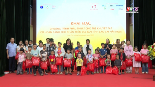 Phẫu thuật miễn phí cho trẻ khuyết tật