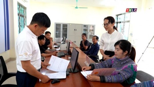 6 xã của huyện Bắc Hà đồng loạt vận hành thử nghiệm ngày làm việc đầu tiên