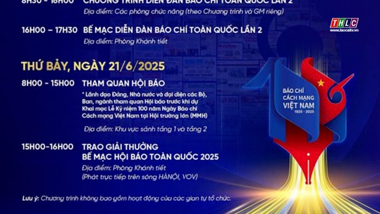 Khai mạc Hội Báo toàn quốc năm 2025