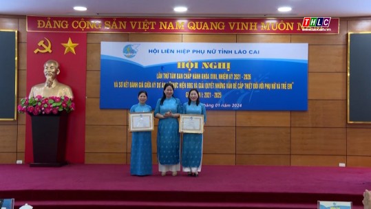 Hội Liên hiệp Phụ nữ tỉnh Lào Cai tổ chức Hội nghị tuyên dương điển hình tiên tiến giai đoạn 2020 – 2025
