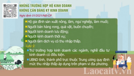 Những trường hợp hộ kinh doanh không cần đăng ký kinh doanh