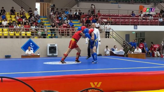 Đoàn Lào Cai giành huy chương Vàng đầu tiên tại Giải vô địch Wushu trẻ Quốc gia năm 2025