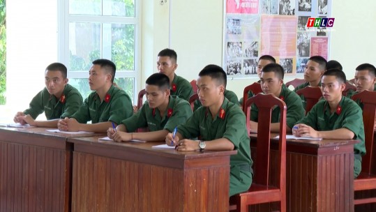 Ổn định tư tưởng cho chiến sỹ mới
