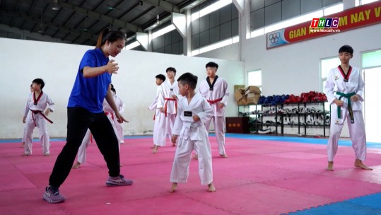 Ngày mới cùng những VĐV Taekwondo