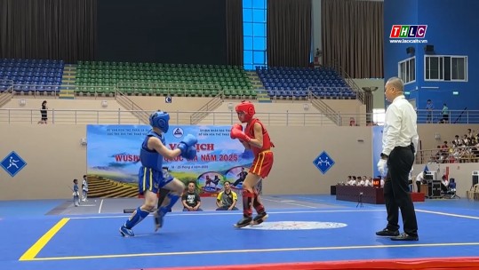 Dấu ấn Lào Cai tại Giải Vô địch Wushu trẻ quốc gia 2025