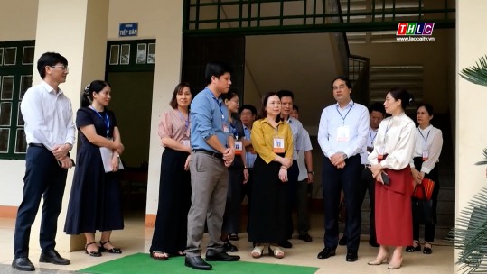Bí thư Tỉnh ủy, Chủ tịch UBND tỉnh Trịnh Xuân Trường kiểm tra công tác chuẩn bị kỳ thi tốt nghiệp THPT