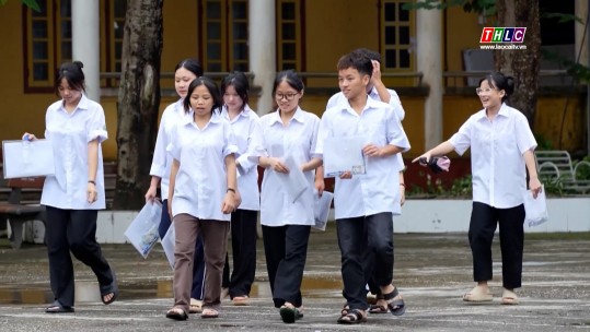 Gần 9.200 thí sinh của Lào Cai hoàn thành môn thi Ngữ văn