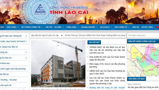 Lập 99 cổng thông tin điện tử thành phần cấp xã
