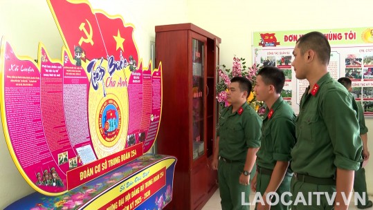 Cán bộ, chiến sĩ Trung đoàn 254 học và làm theo Bác