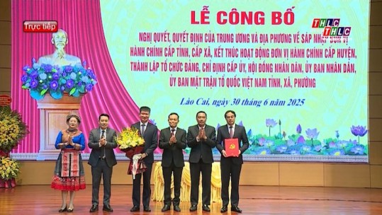 Thời sự Lào Cai 9h30 (30/6/2025)