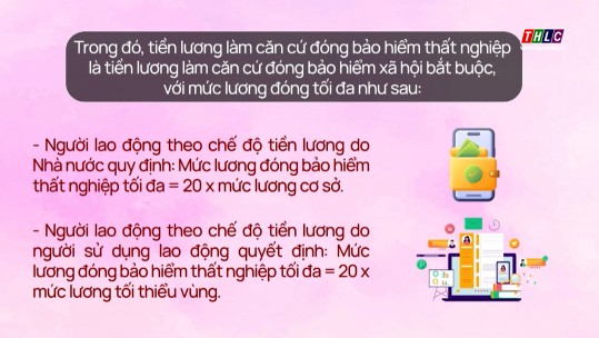 Mức đóng bảo hiểm thất nghiệp hằng tháng