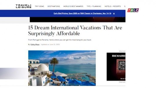 Tạp chí Travel & Leisure vinh danh Hà Nội là điểm đến trong mơ